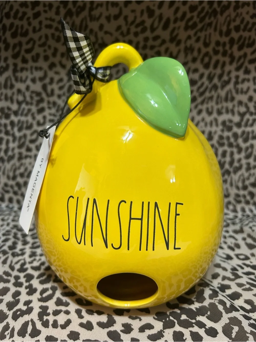 Rae Dunn Sunshine Lemon Birdhouse